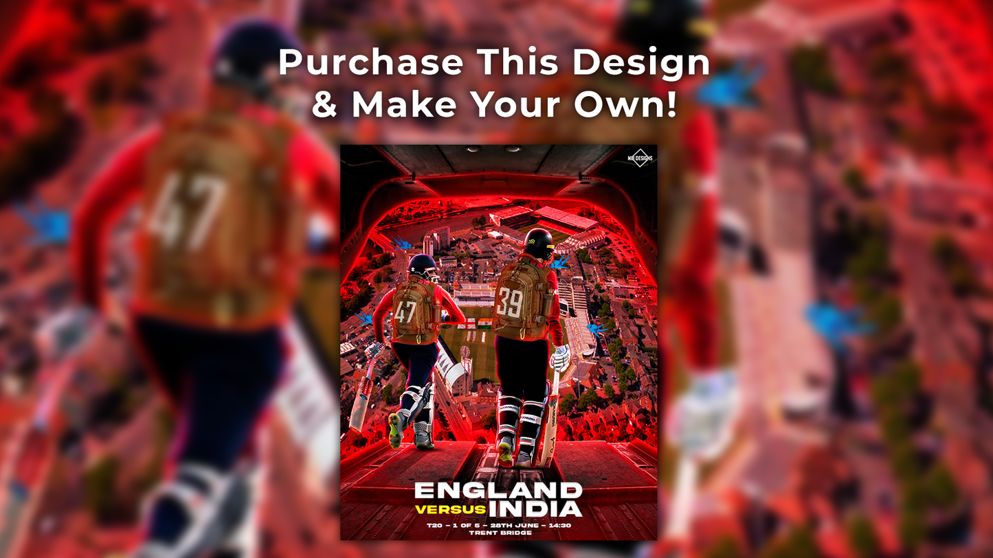 England Vs India T20 PSD