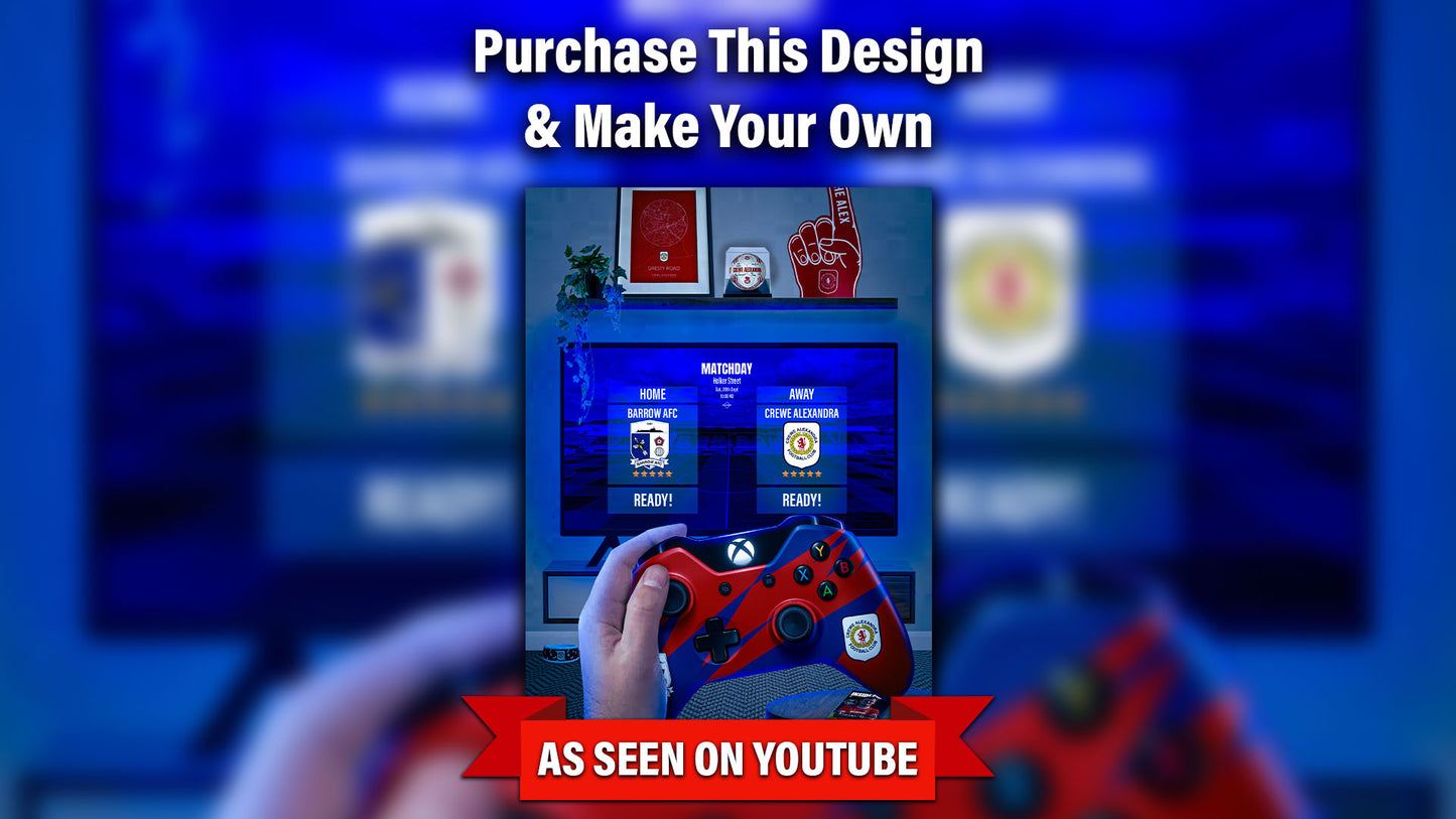 Football Matchday Graphic PSD